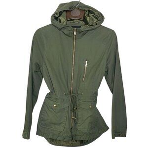 Utility Jacket - M - Army Green - Miss London Black Label